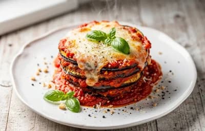 Baked Eggplant Parmesan