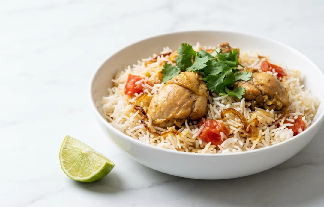 Light Chicken Biryani