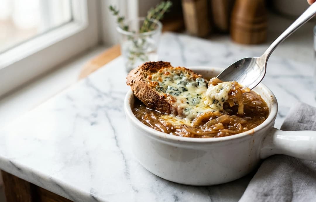 Lightened-Up French Onion Soup