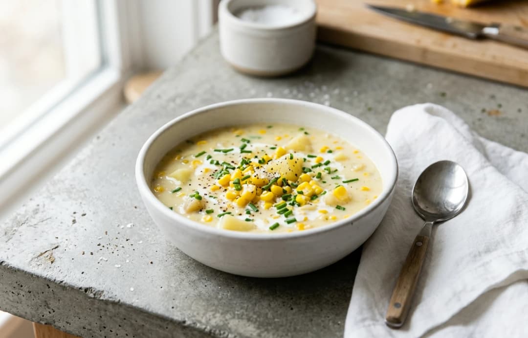 Lighter Corn Chowder