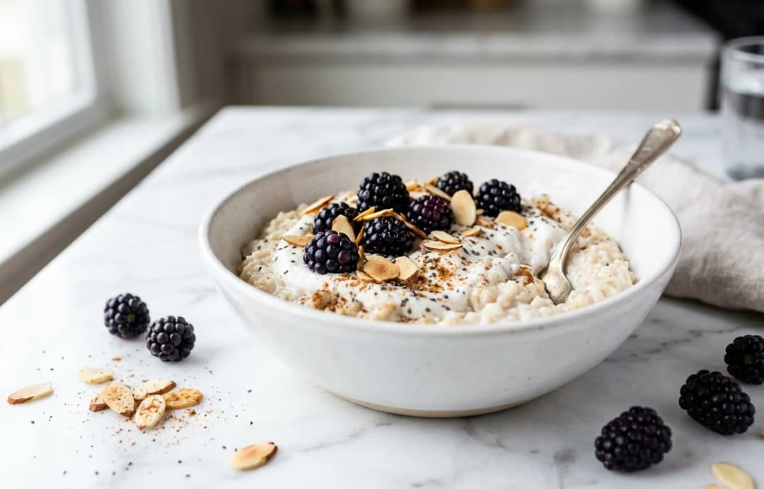 Loaded Blackberry Oatmeal