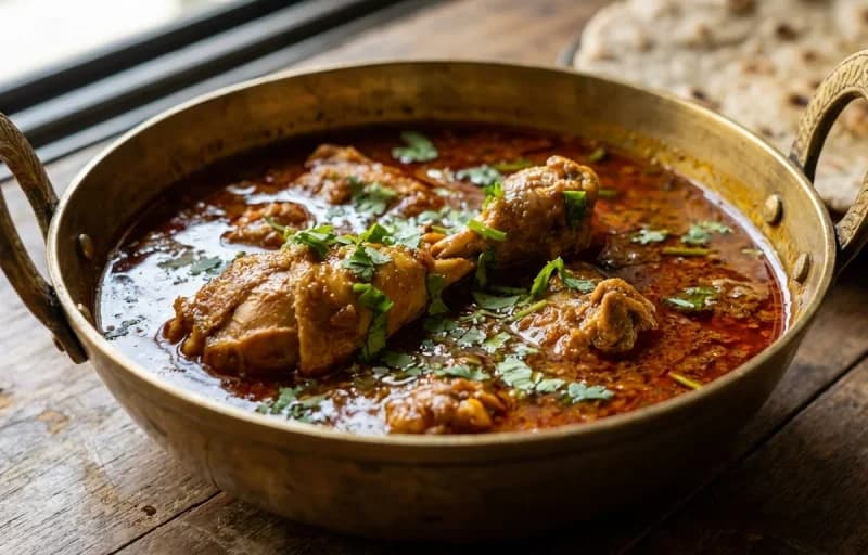 Kombdi Vade, Maharashtrian Chicken Rassa and Sol Kadhi - Recipe 2