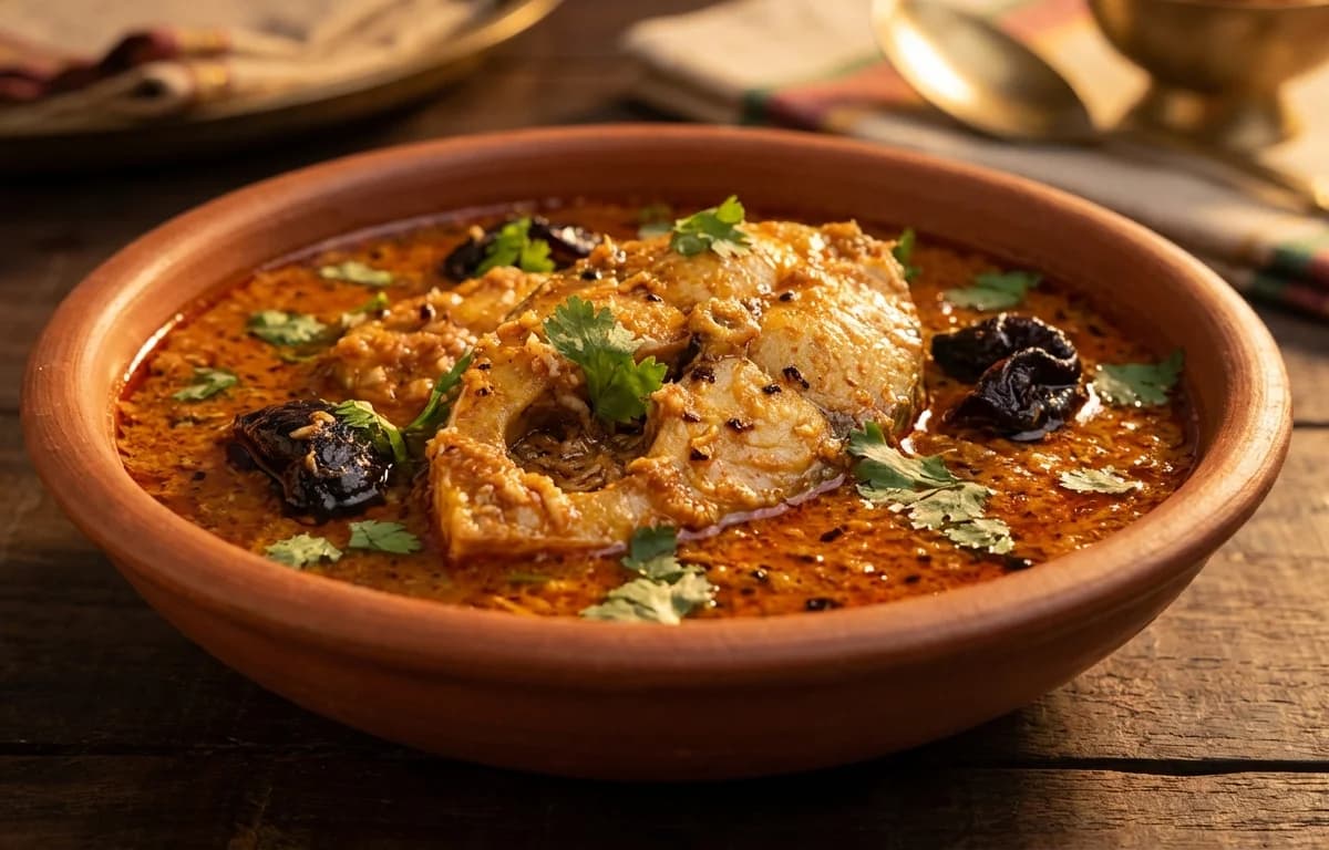 Maharashtrian Pomfret Curry