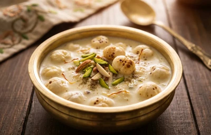 Taftan with Makhane ki Kheer - Recipe 2