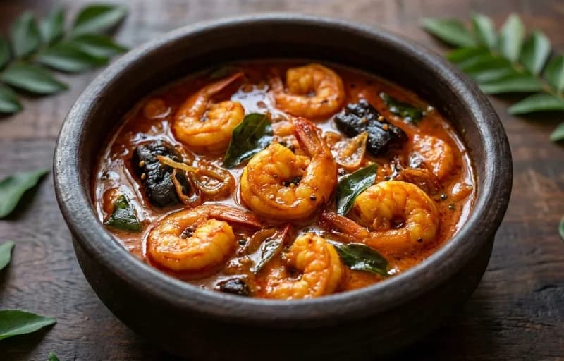 Malabar Prawn Curry with Steamed Basmati Rice - Recipe 1