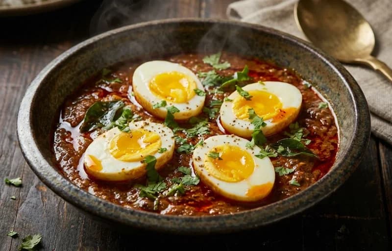 Ghavan with Malvani Egg Curry - Recipe 2