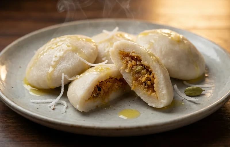 Manda Pitha with Ghuguni - Recipe 1