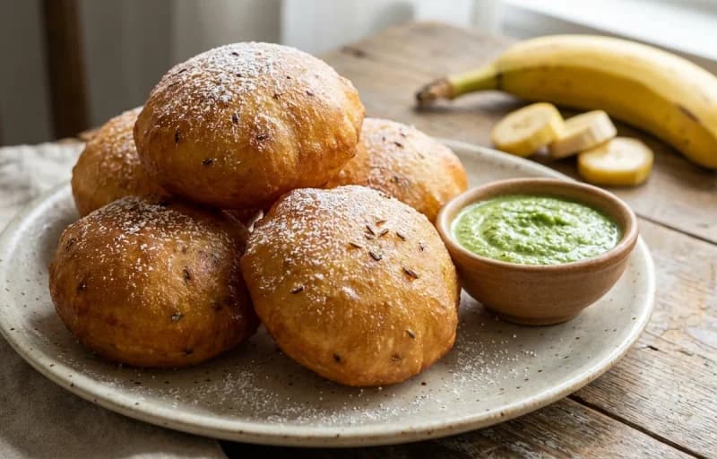 Mangalore Buns with Egg Bhurji - Recipe 1