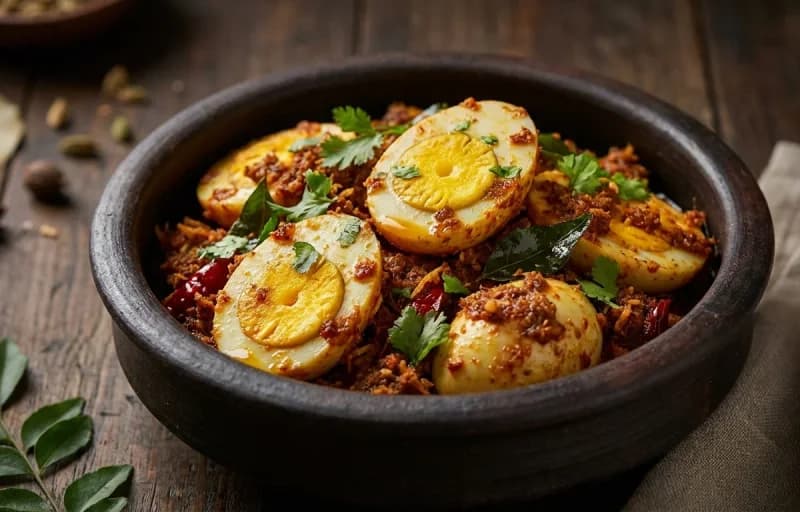 Goan Sanna with Mangalorean Egg Sukka - Recipe 2