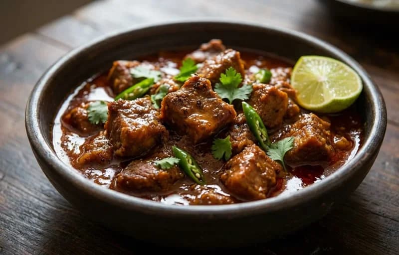 Mangalorean Pork Bafat with Goan Sanna - Recipe 1