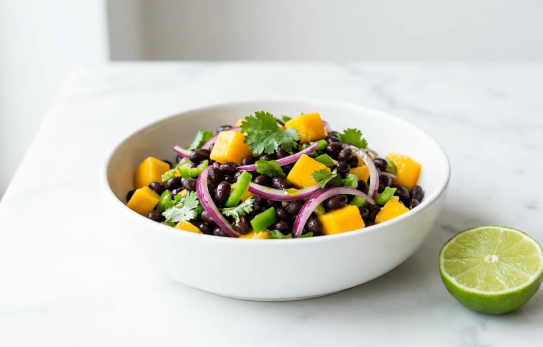 Mango & Black Bean Salsa
