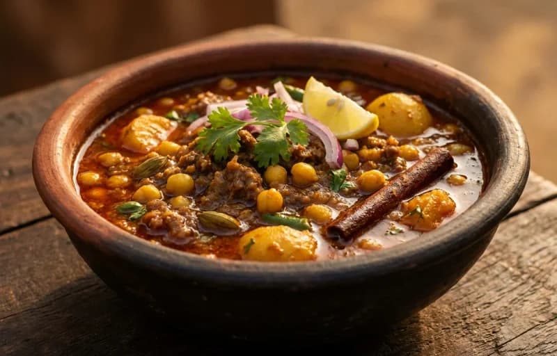 Koraishutir Kochuri with Mangsher Ghugni - Recipe 2