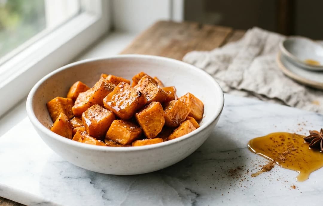 Maple-Cinnamon Sweet Potatoes