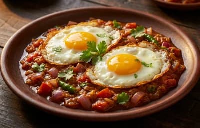 Masala Fried Eggs