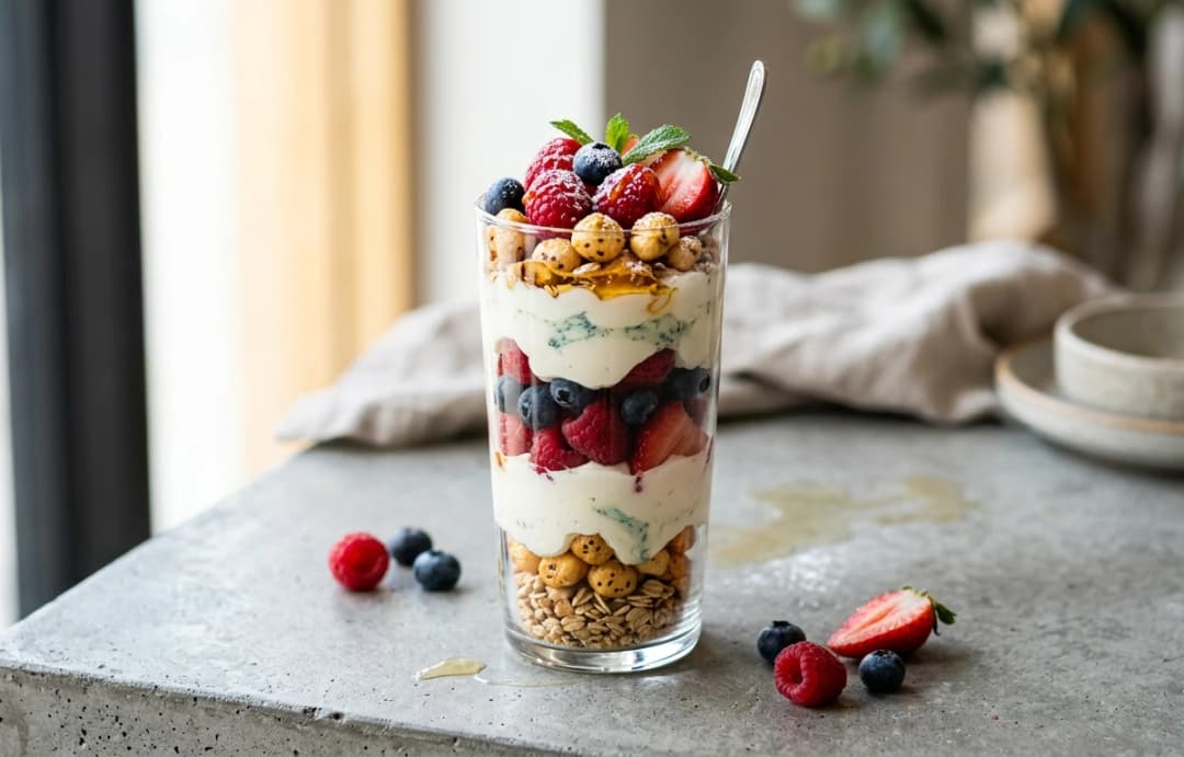 Mascarpone & Berry Parfait