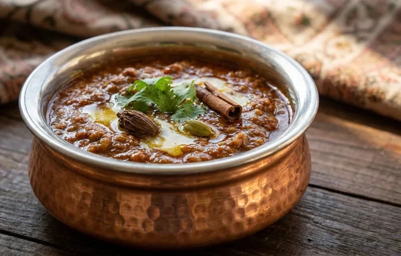 Matschgand with Steamed Basmati Rice - Recipe 1