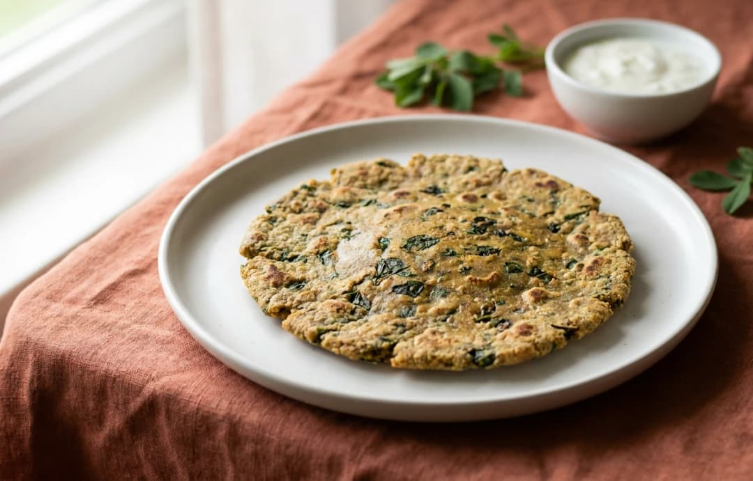 Methi Bajra Roti