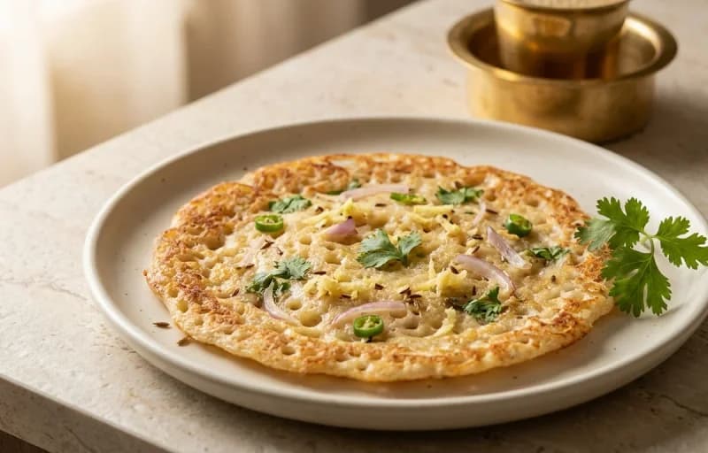 Minapa Rotti with Bellam Pachadi - Recipe 1