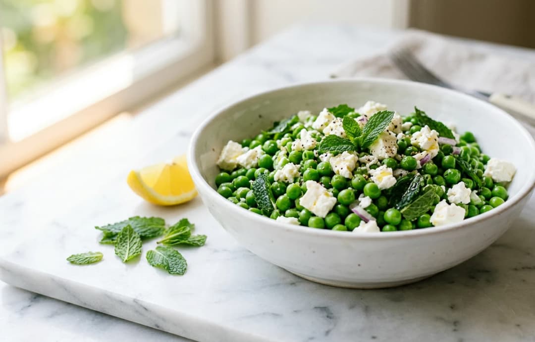 Minted Pea & Feta Salad