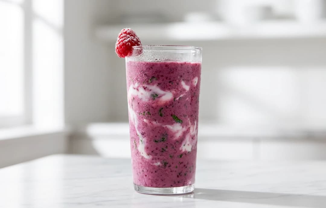 Mixed Berry Smoothie with Stevia