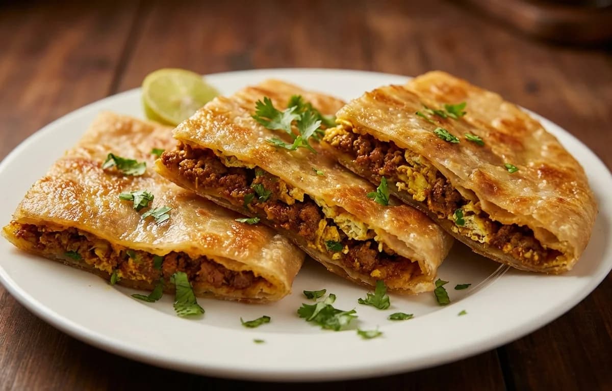 Moghlai Paratha