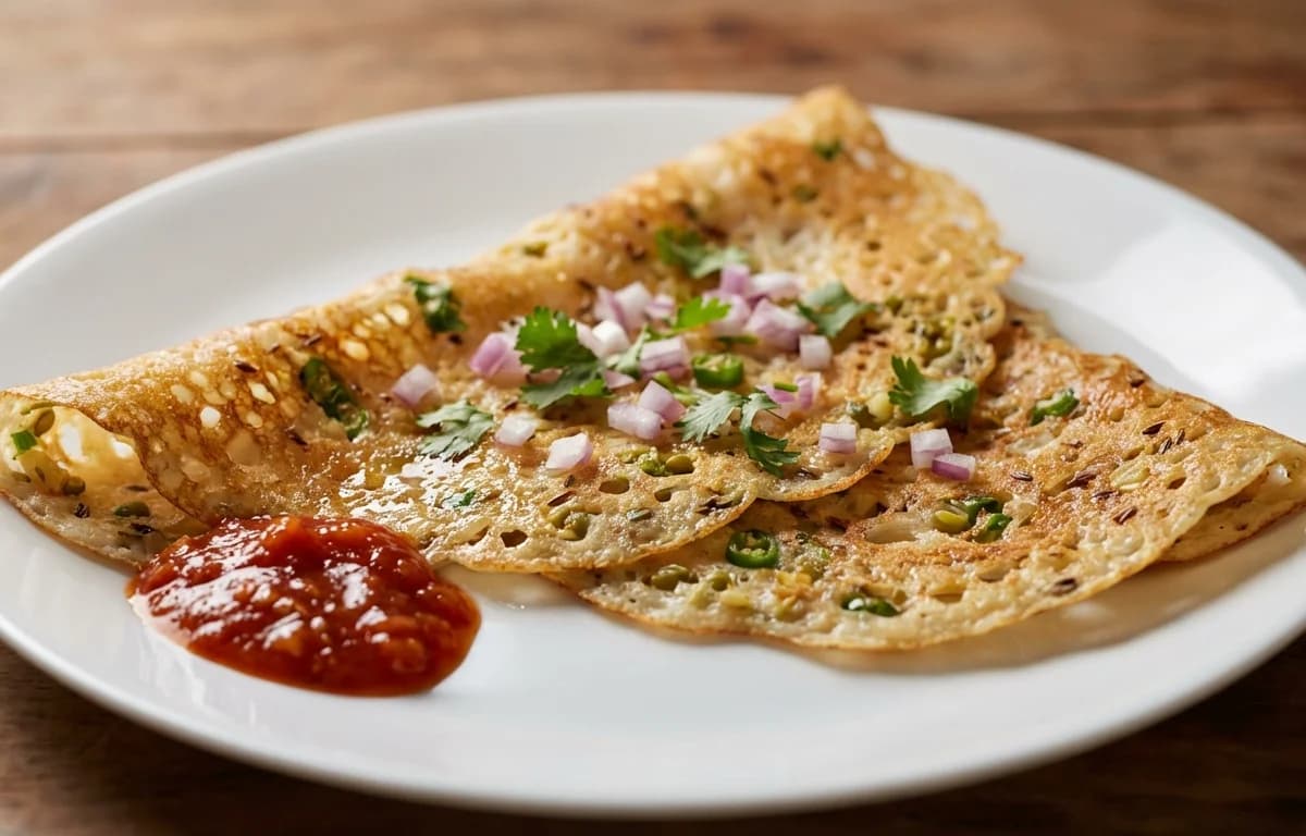 Moong Dal Dosa