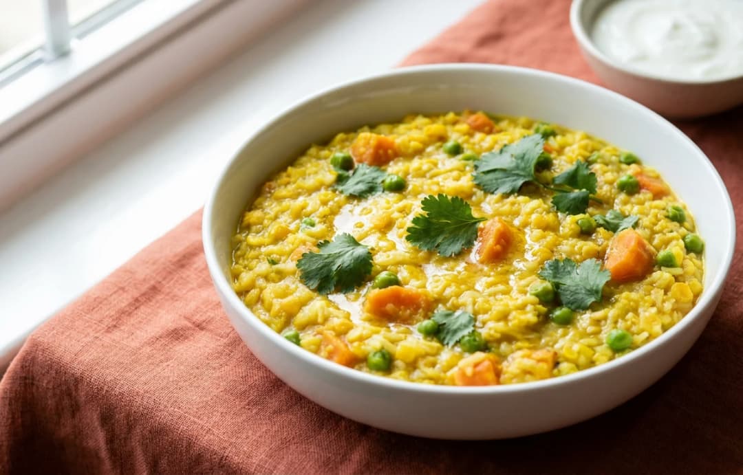 Moong Dal Vegetable Khichdi