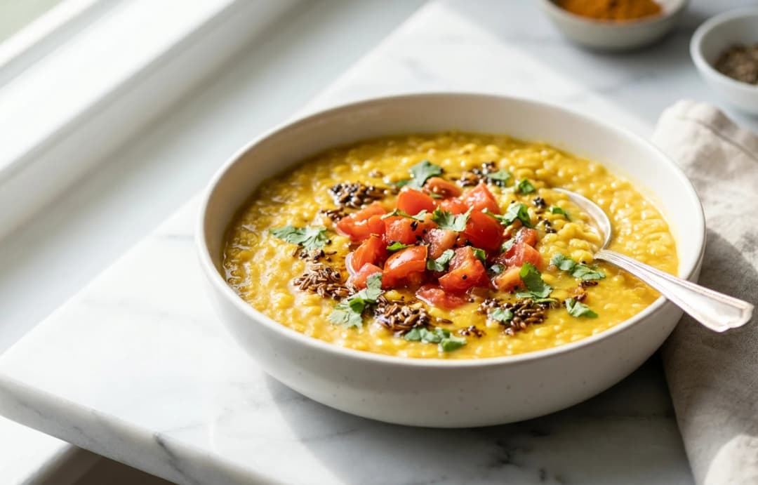 Moong Dal with Turmeric