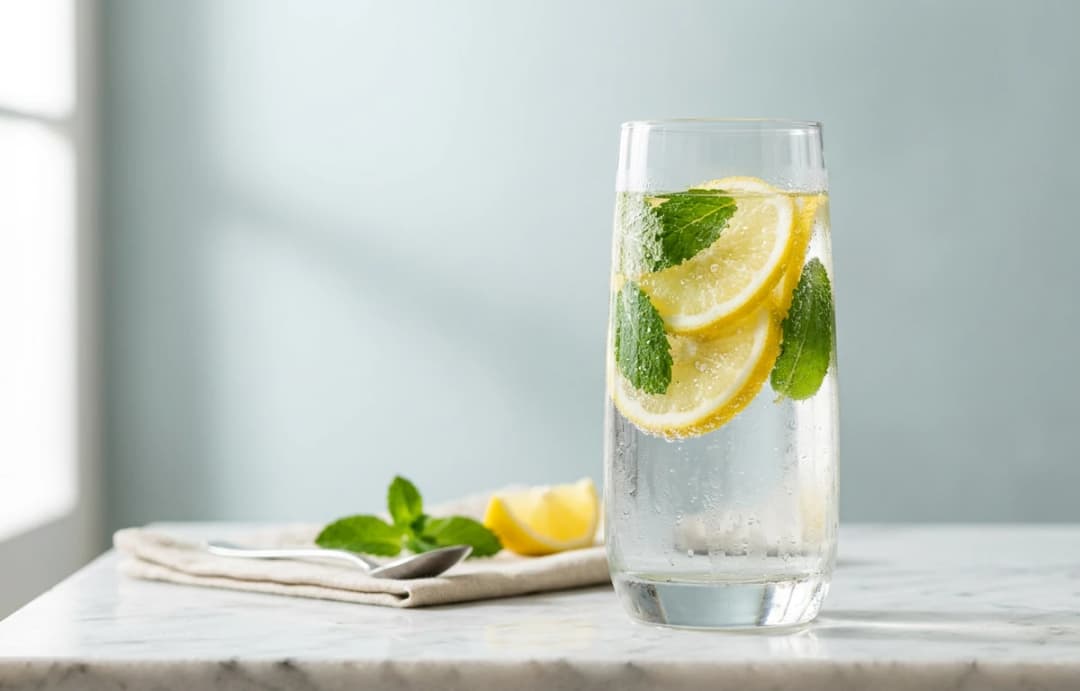Morning Lemon & Mint Water