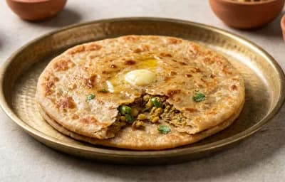 Moth Dal Paratha