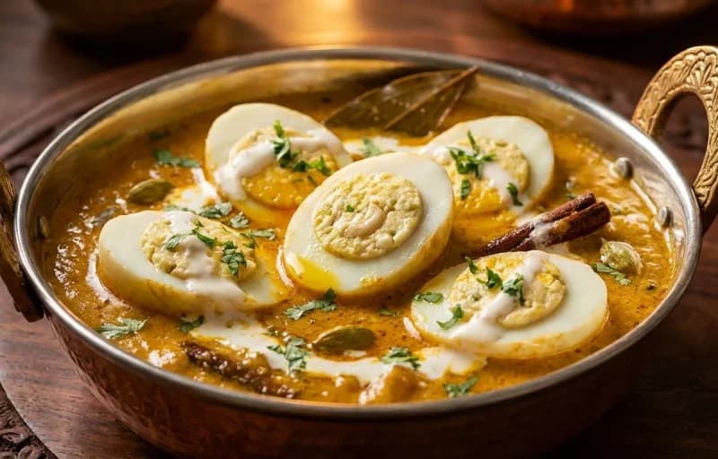 Mughlai Stuffed Eggs
