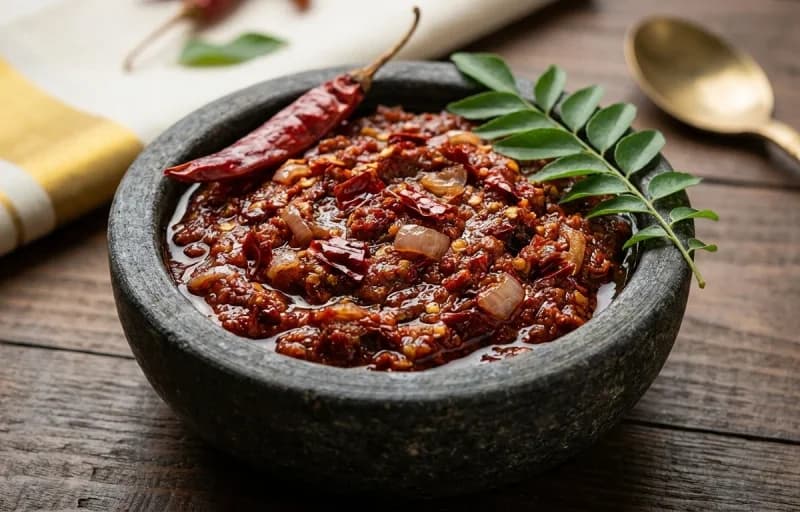 Kappa Puzhukku with Mulaku Chammanthi - Recipe 2