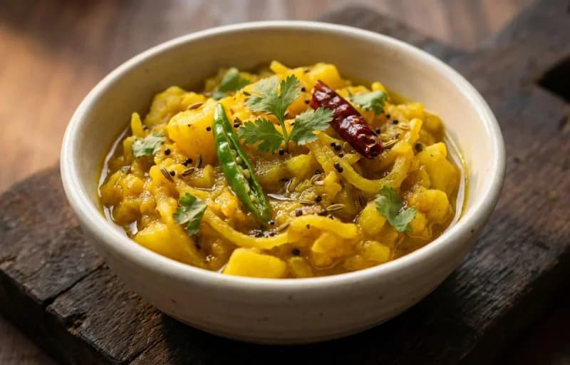 Ruti with Mulor Ghonto - Recipe 2