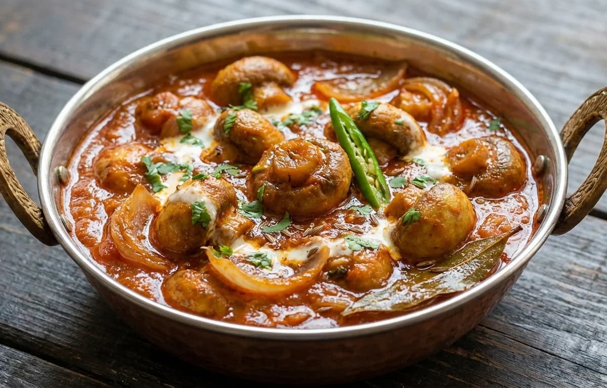 Mushroom Do Pyaza