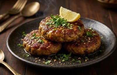 Mushroom Galouti Kebab