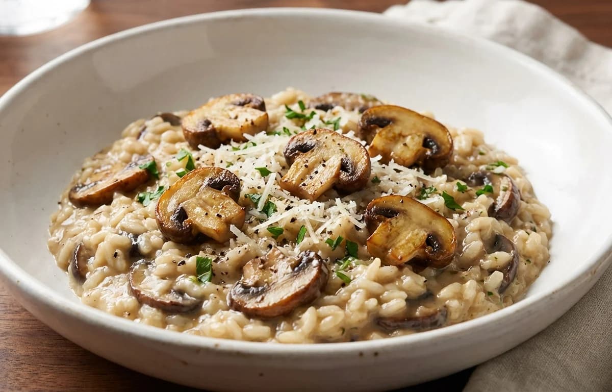 Mushroom Risotto