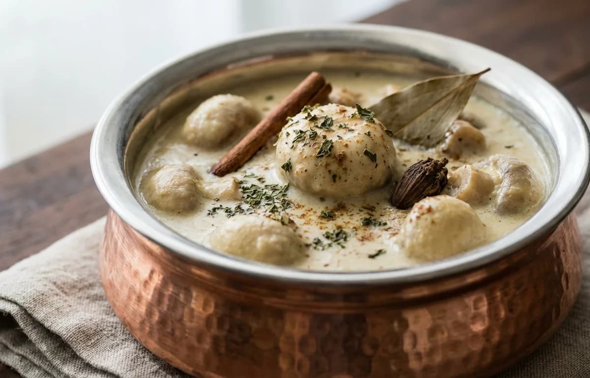 Mushroom Yakhni