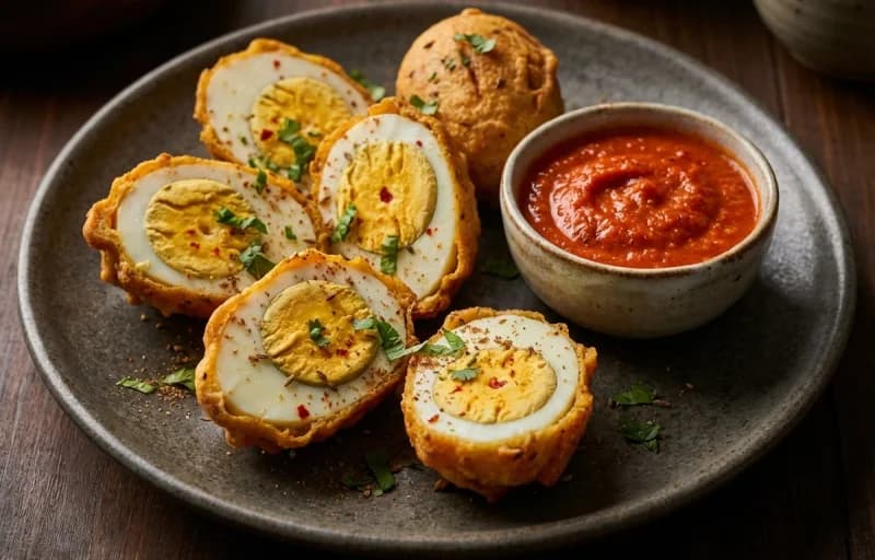 Mutta Bajji with Masala Chai - Recipe 1