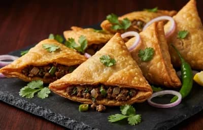 Mutton Keema Samosa