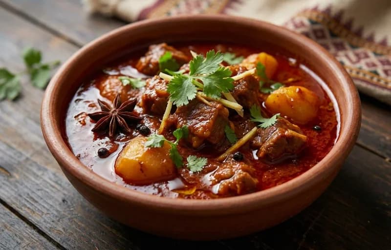 Mutton Vindaloo with Goan Sannas - Recipe 1