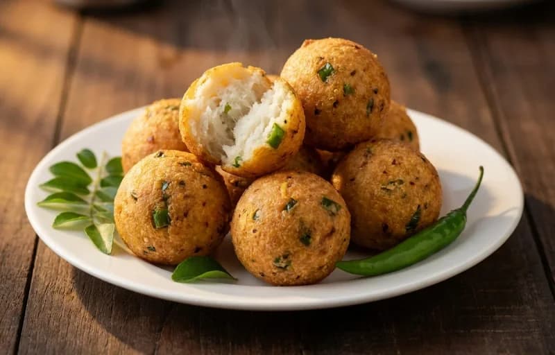 Mysore Bonda with Allam Pachadi - Recipe 1