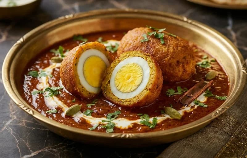 Nargisi Kofta Salan with Taftan - Recipe 1