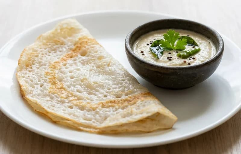 Chettinad Egg Masala with Neer Dosa - Recipe 2