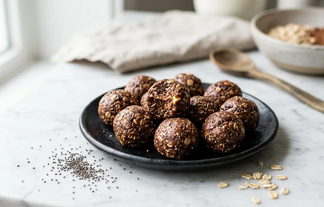 No-Bake Cocoa Energy Bites