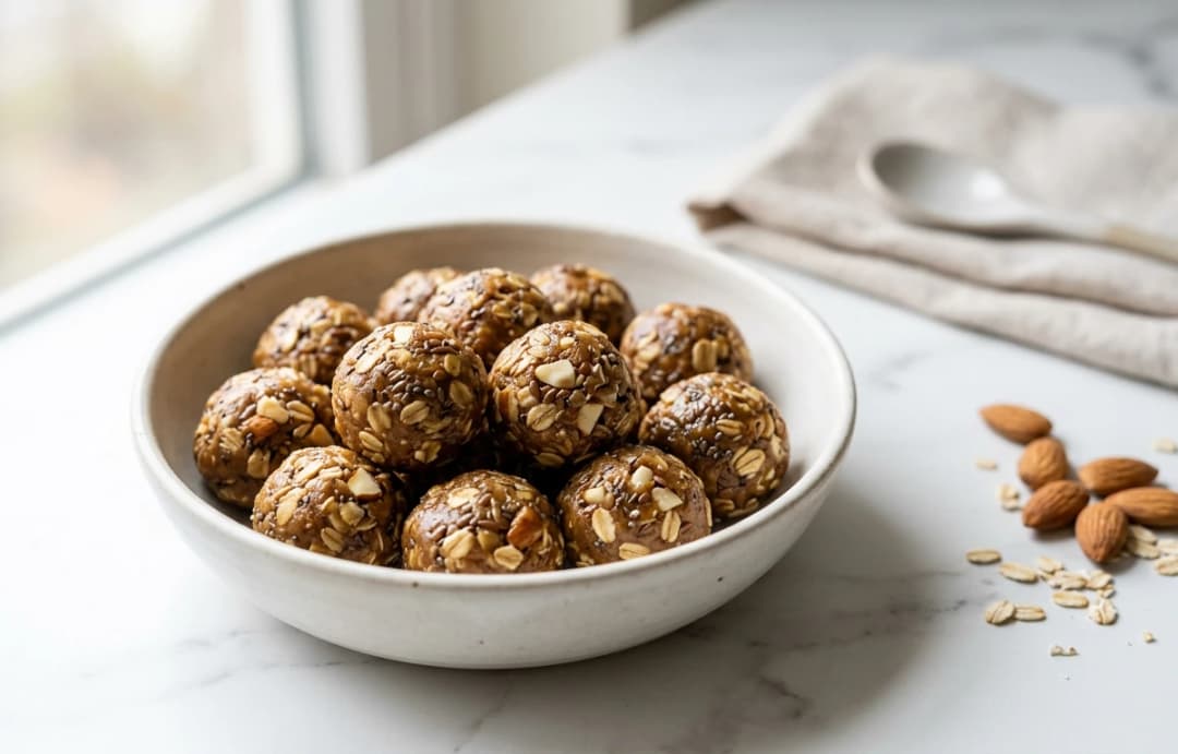 No-Bake Jaggery Energy Bites