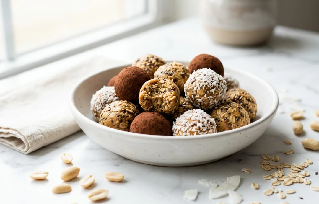 No-Bake Peanut Butter Energy Bites