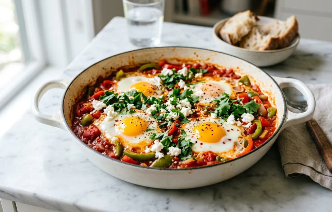 Nutrient-Packed Shakshuka (Whole Eggs)