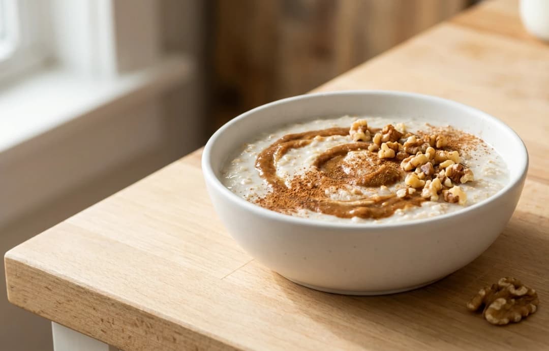 Oatmeal Sweetened with One Date