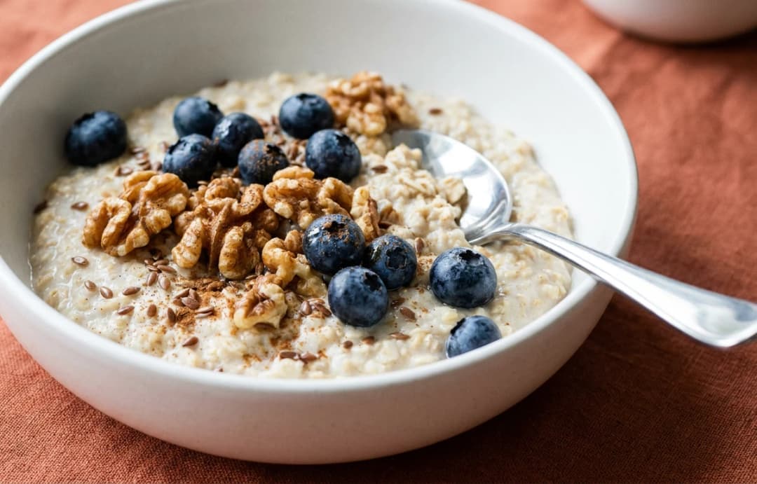 Oats with Walnuts
