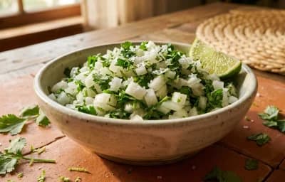 Onion and Cilantro Relish